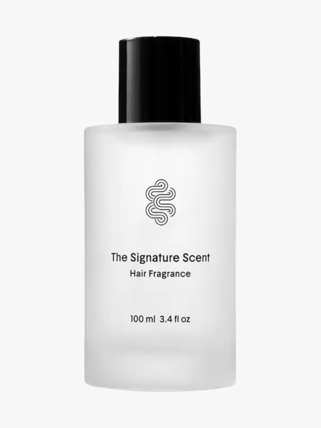 Crown Affair Signature Hair Fragrance in a branded component on a light gray background
